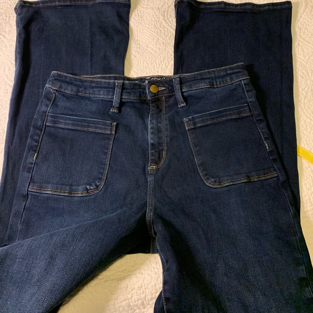 Universal threads flare leg jeans.